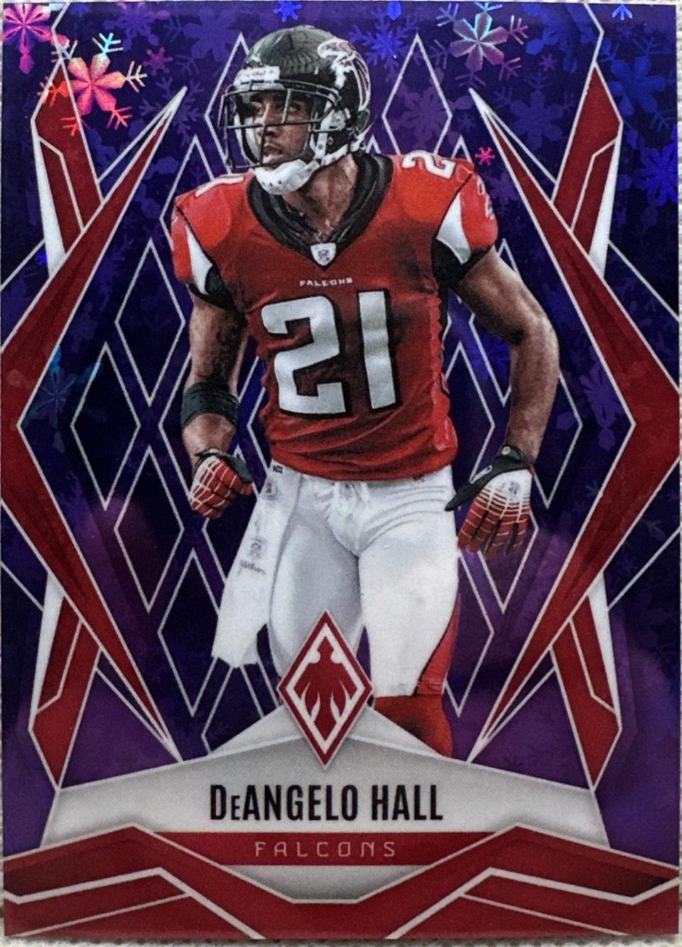 DeAngelo Hall [Purple Winter] #54