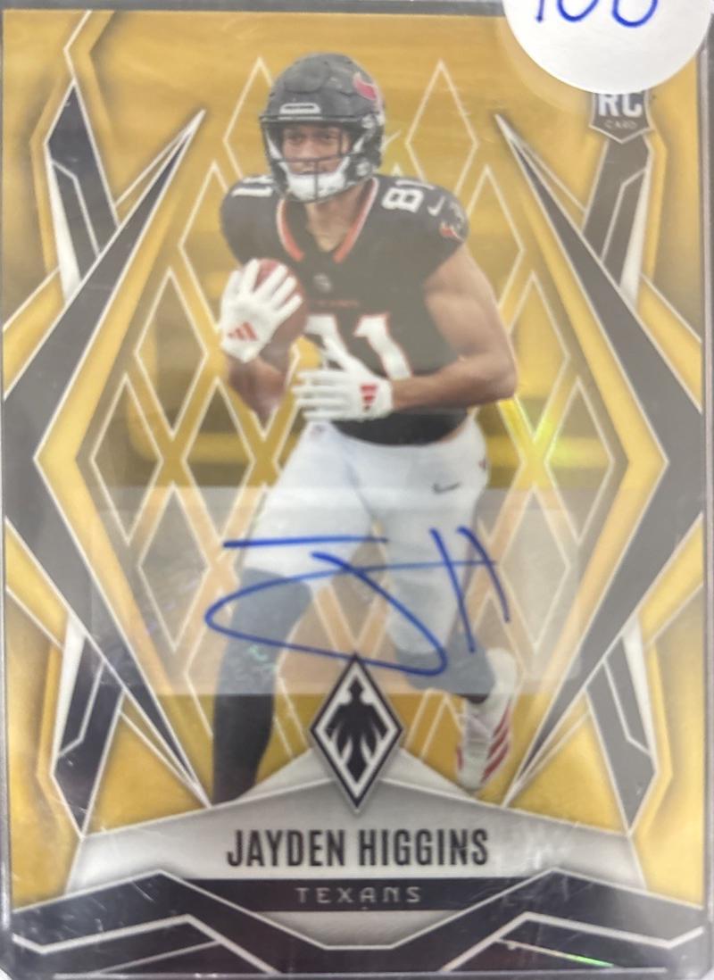 Jayden Higgins [Gold Autograph] #180