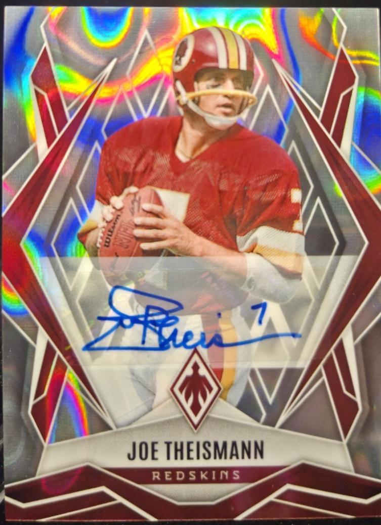 Joe Theismann [Lava Autograph] #71