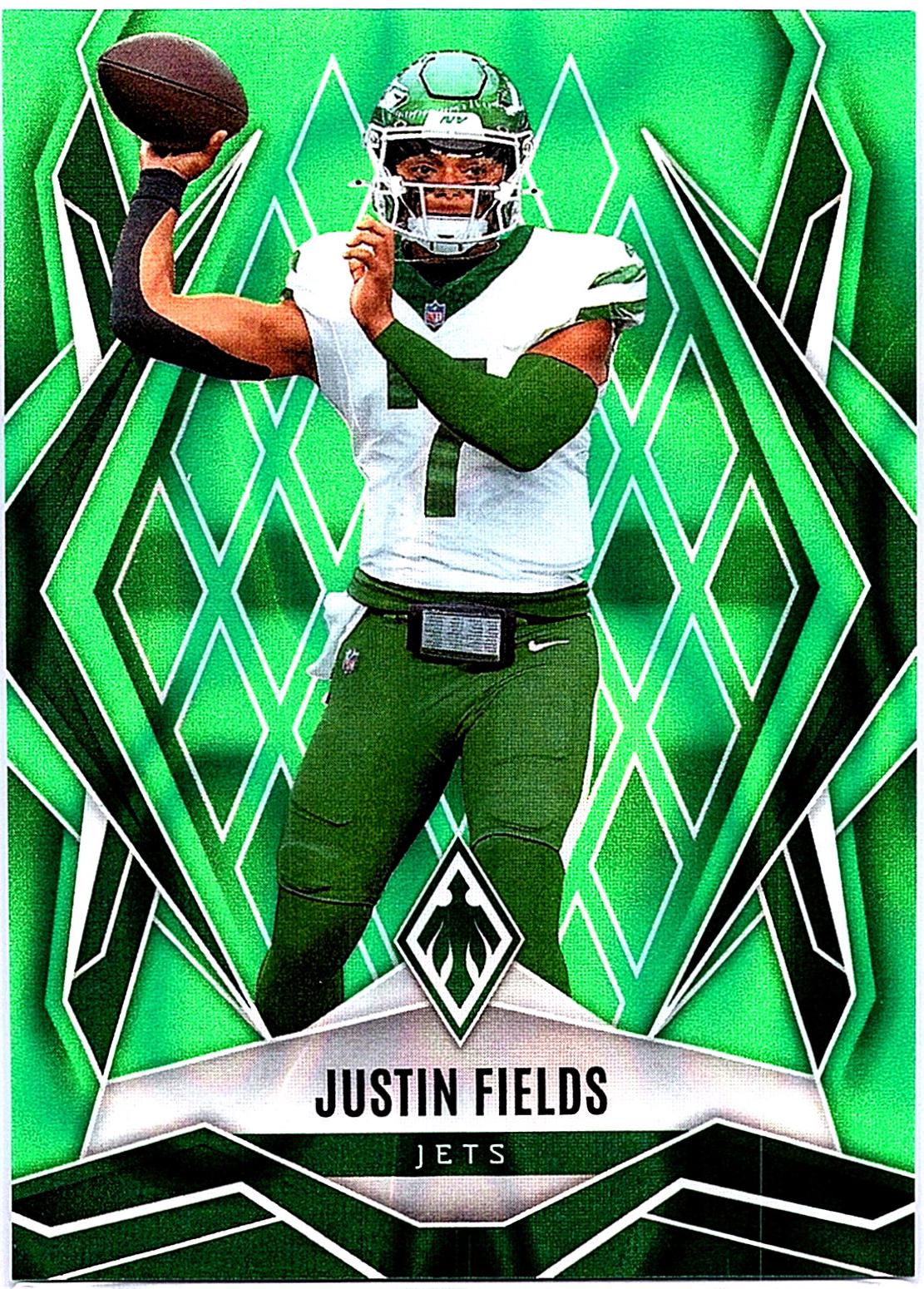 Justin Fields [Lime Green Lava] #107