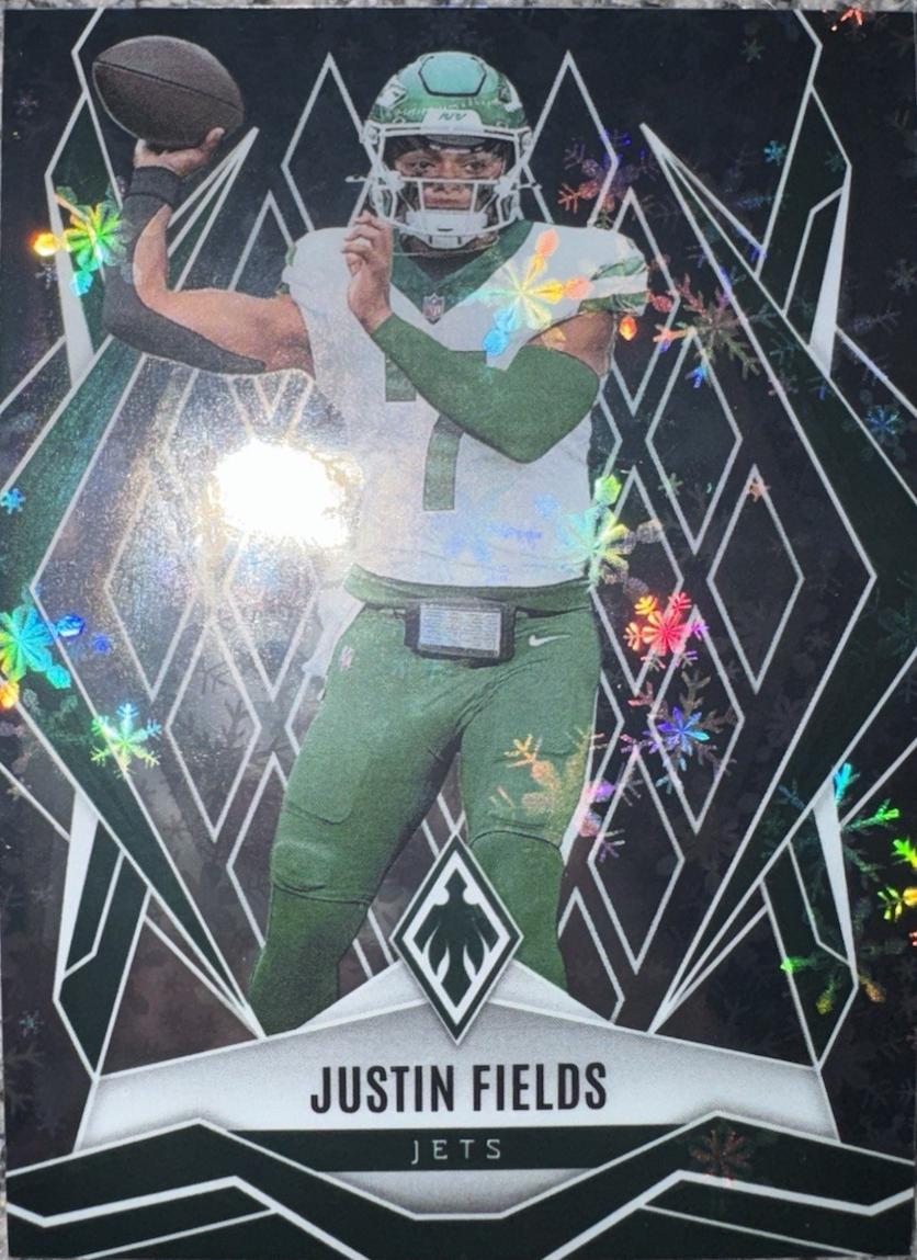 Justin Fields [Silver Winter] #107