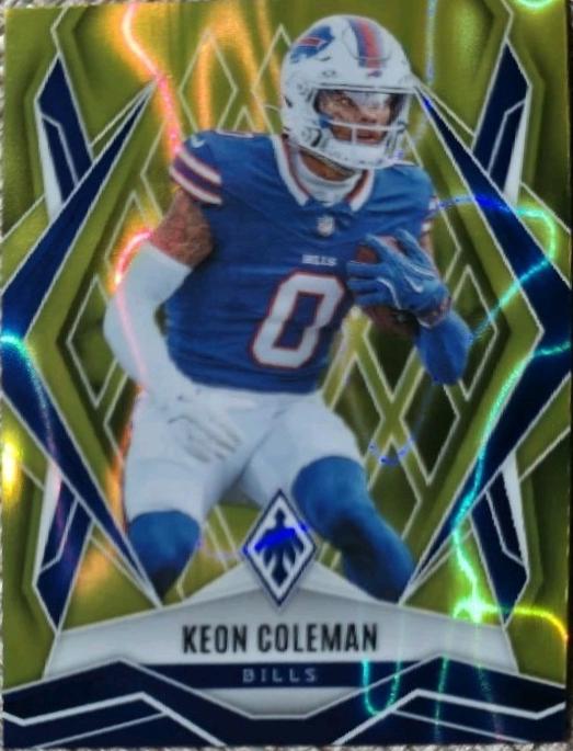 Keon Coleman [Yellow Lava] #25