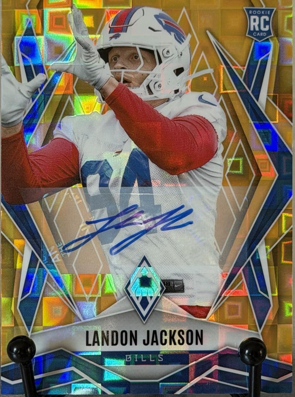 Landon Jackson [Gold Autograph] #210