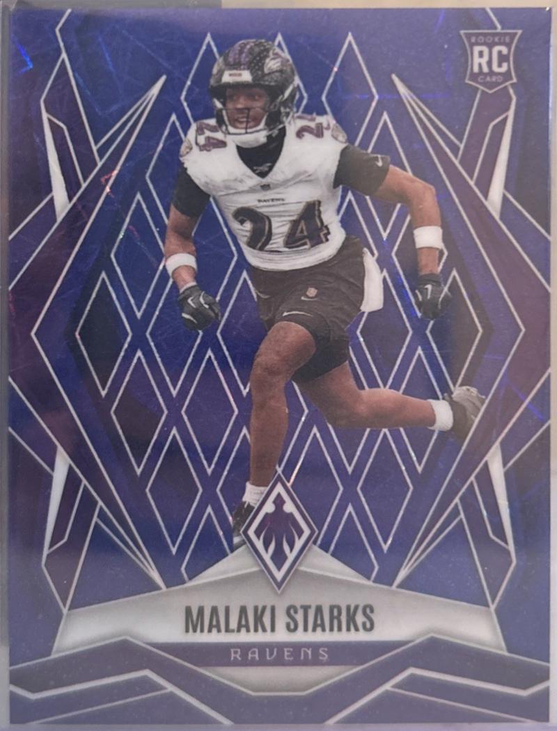 Malaki Starks [Blue Lazer] #195