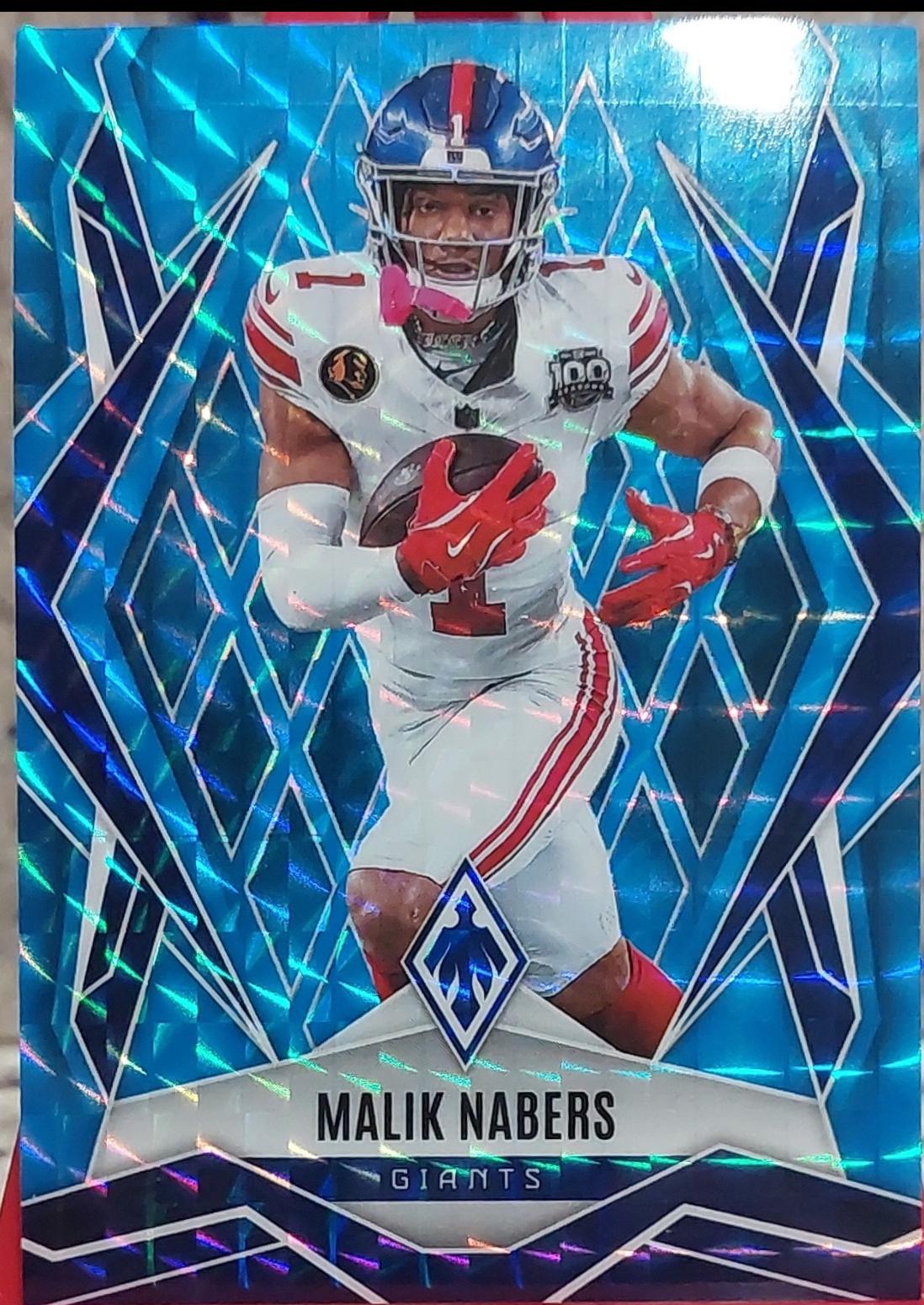 Malik Nabers [Color Burst] #143