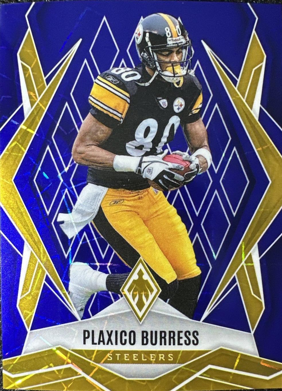 Plaxico Burress [Blue Lazer] #35