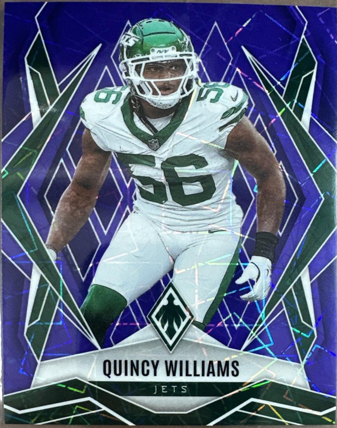 Quincy Williams [Purple Lazer] #138