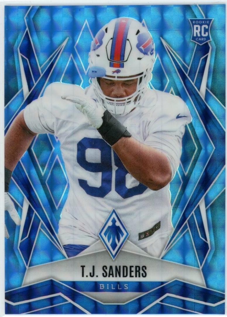 T.J. Sanders [Light Blue Pyramids] #181