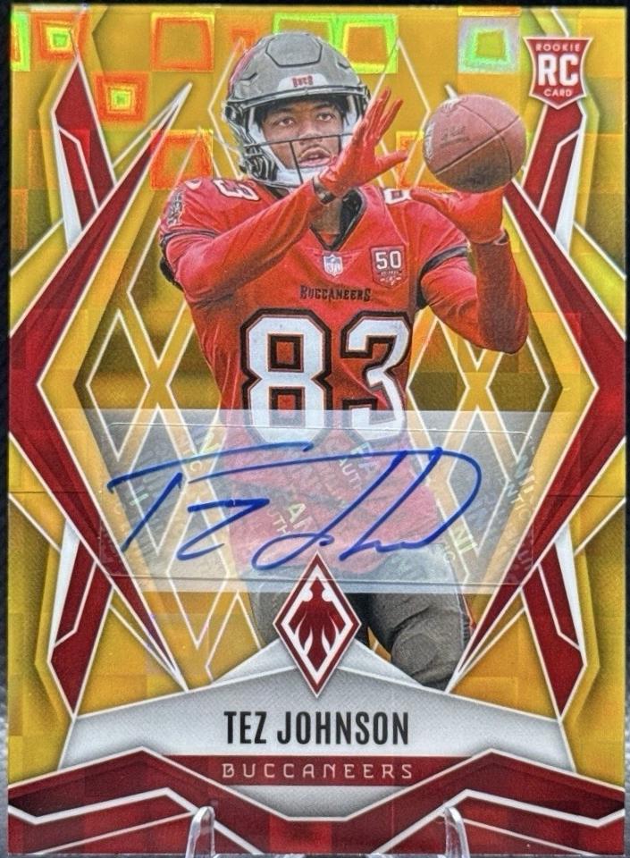 Tez Johnson [Gold Autograph] #166