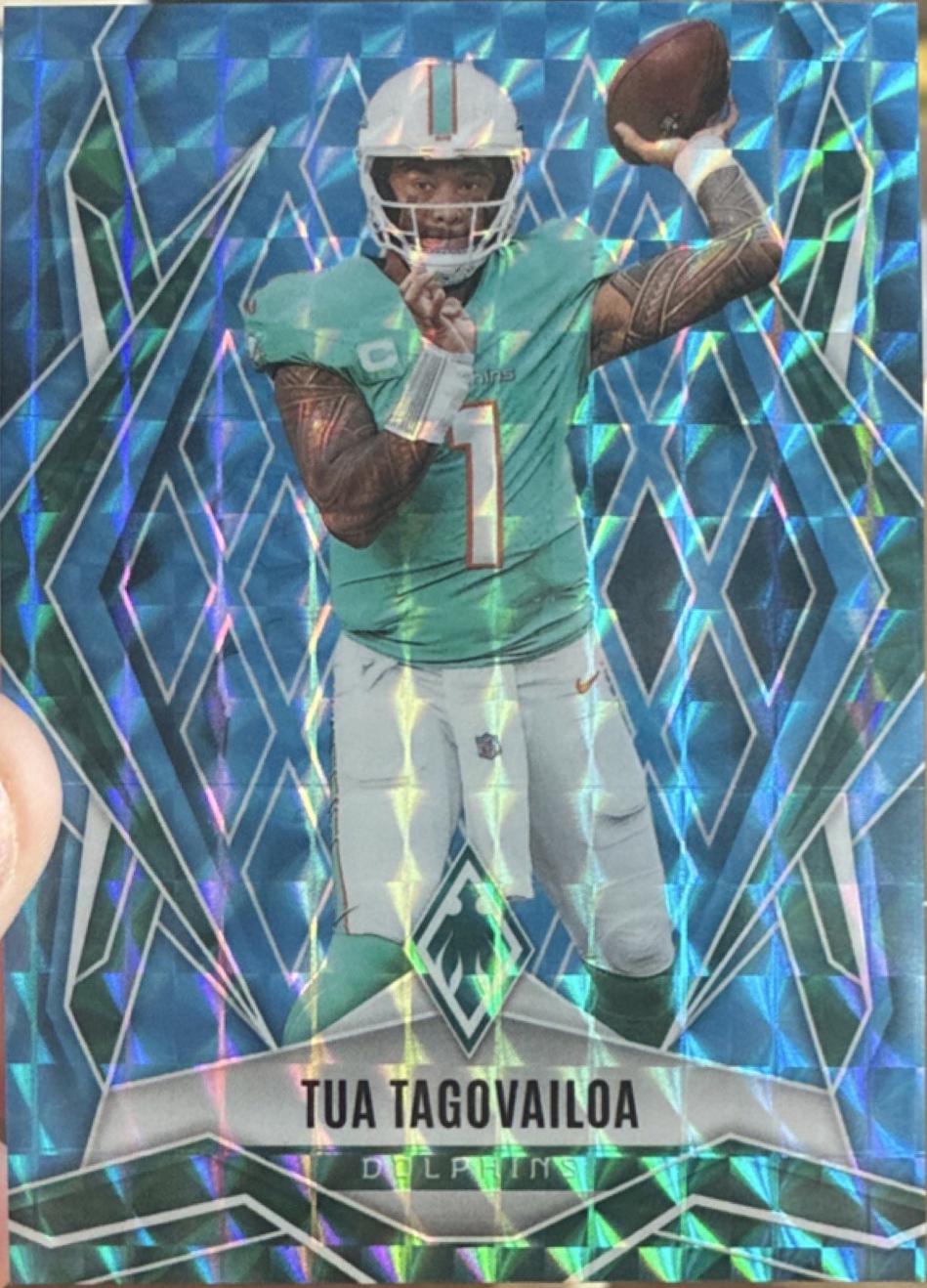 Tua Tagovailoa [Light Blue Pyramids] #102