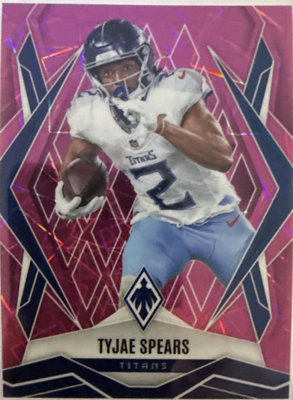 Tyjae Spears [Pink Lazer] #56