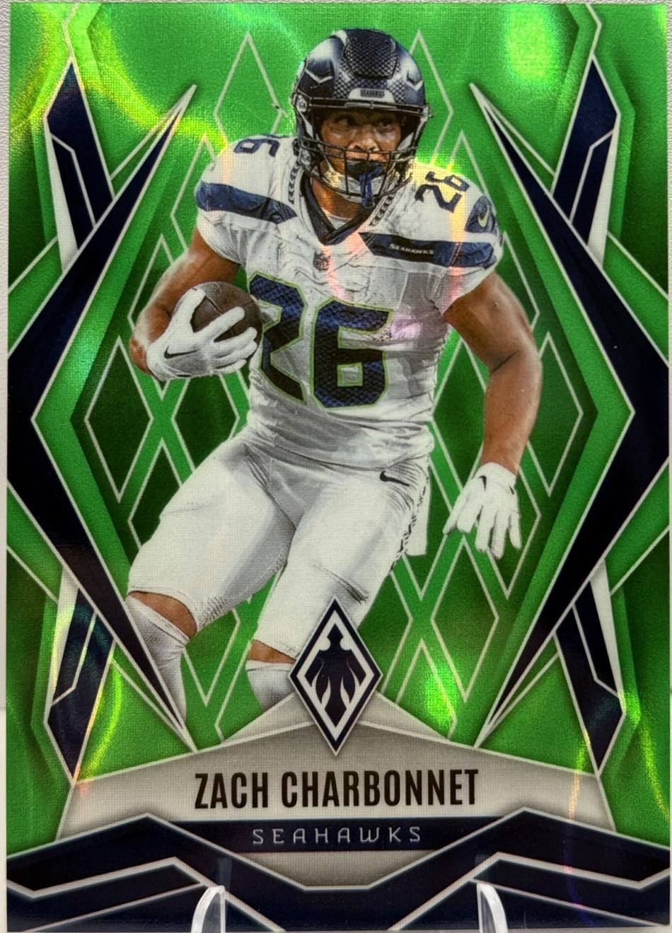 Zach Charbonnet [Lime Green Lava] #109