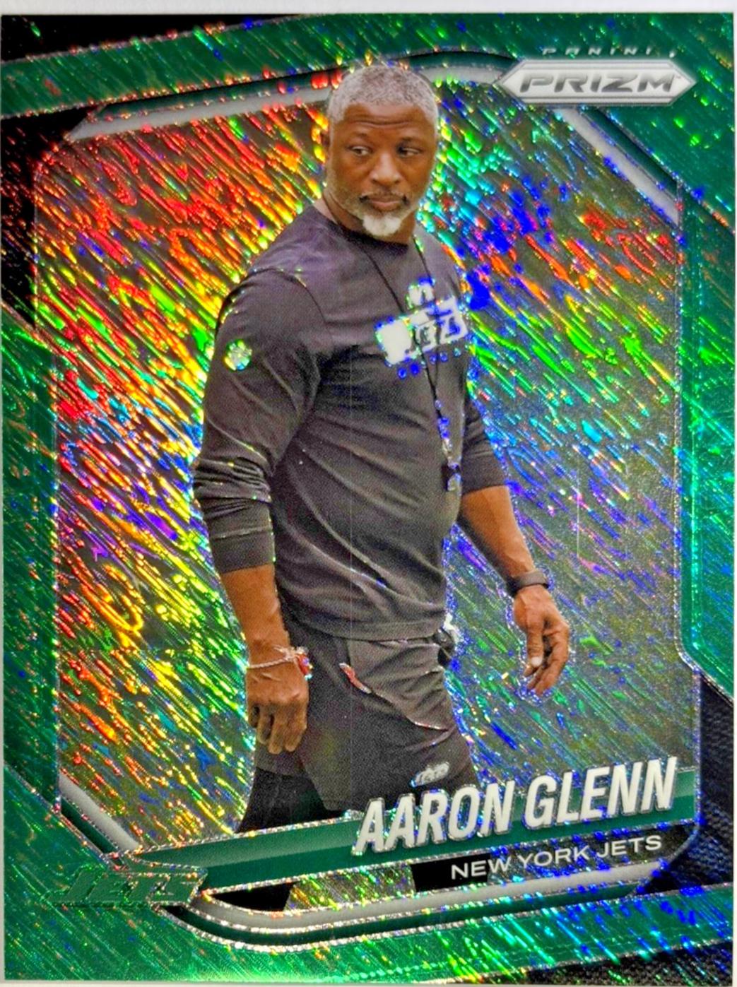 Aaron Glenn [Green Shimmer] #47