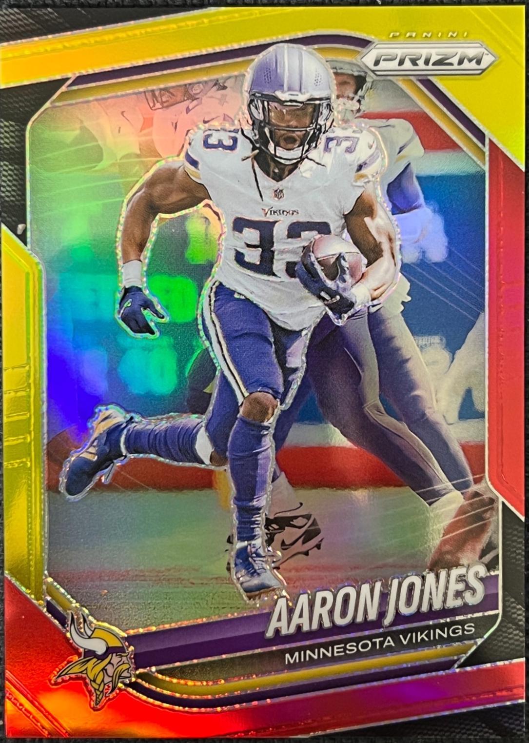 Aaron Jones [Red Yellow] #7