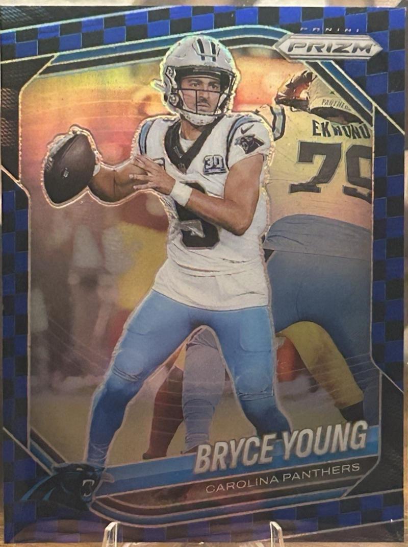 Bryce Young [Black Blue Checker] #5