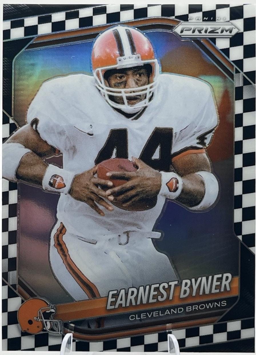Earnest Byner [Black White Checker] #14
