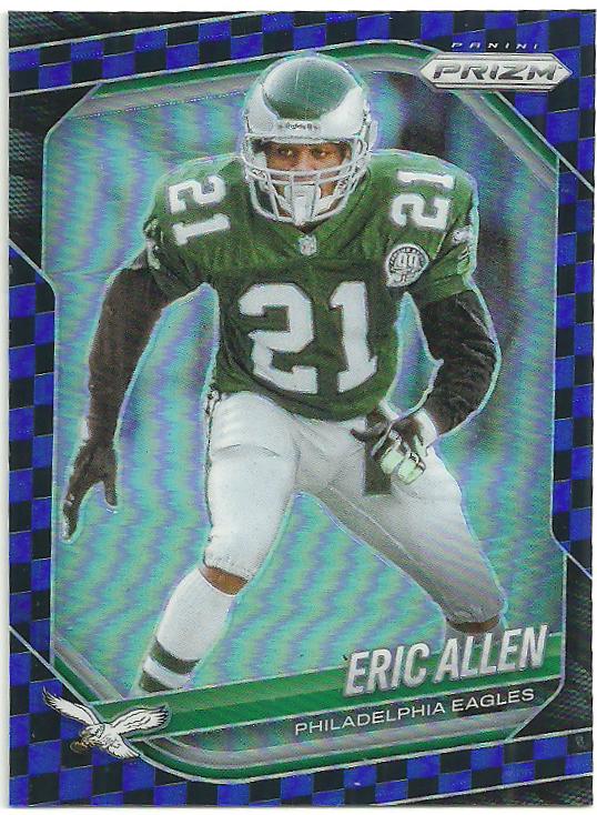 Eric Allen [Black Blue Checker] #17