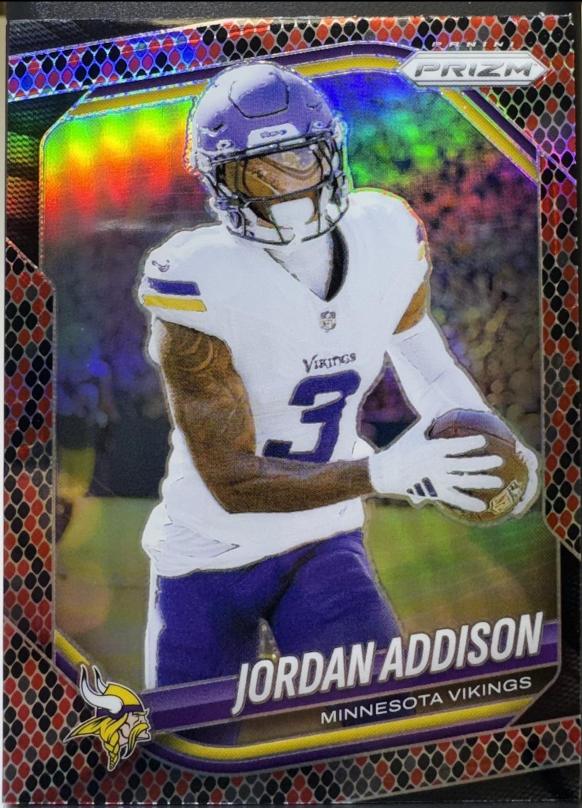 Jordan Addison [Snakeskin] #19