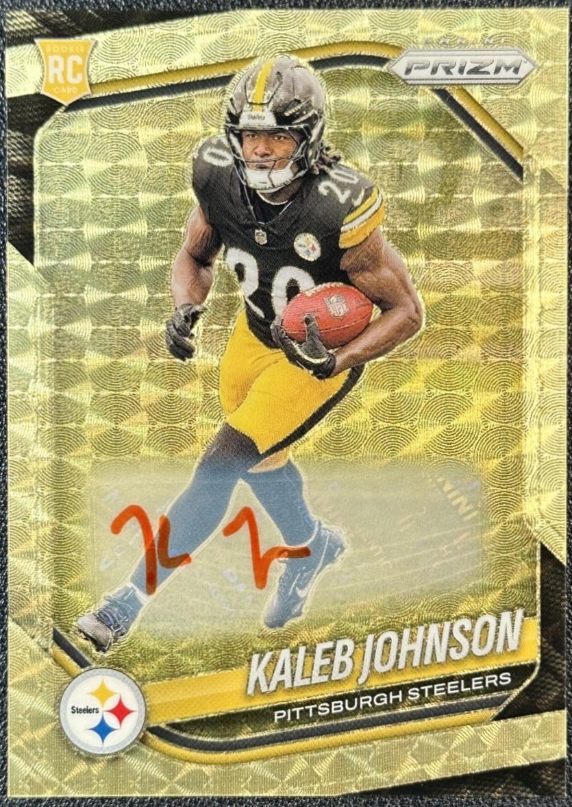 Kaleb Johnson [Autograph Gold Vinyl] #375