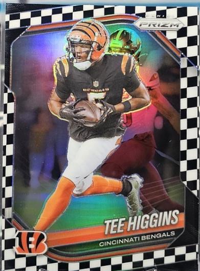 Tee Higgins [Black White Checker] #13
