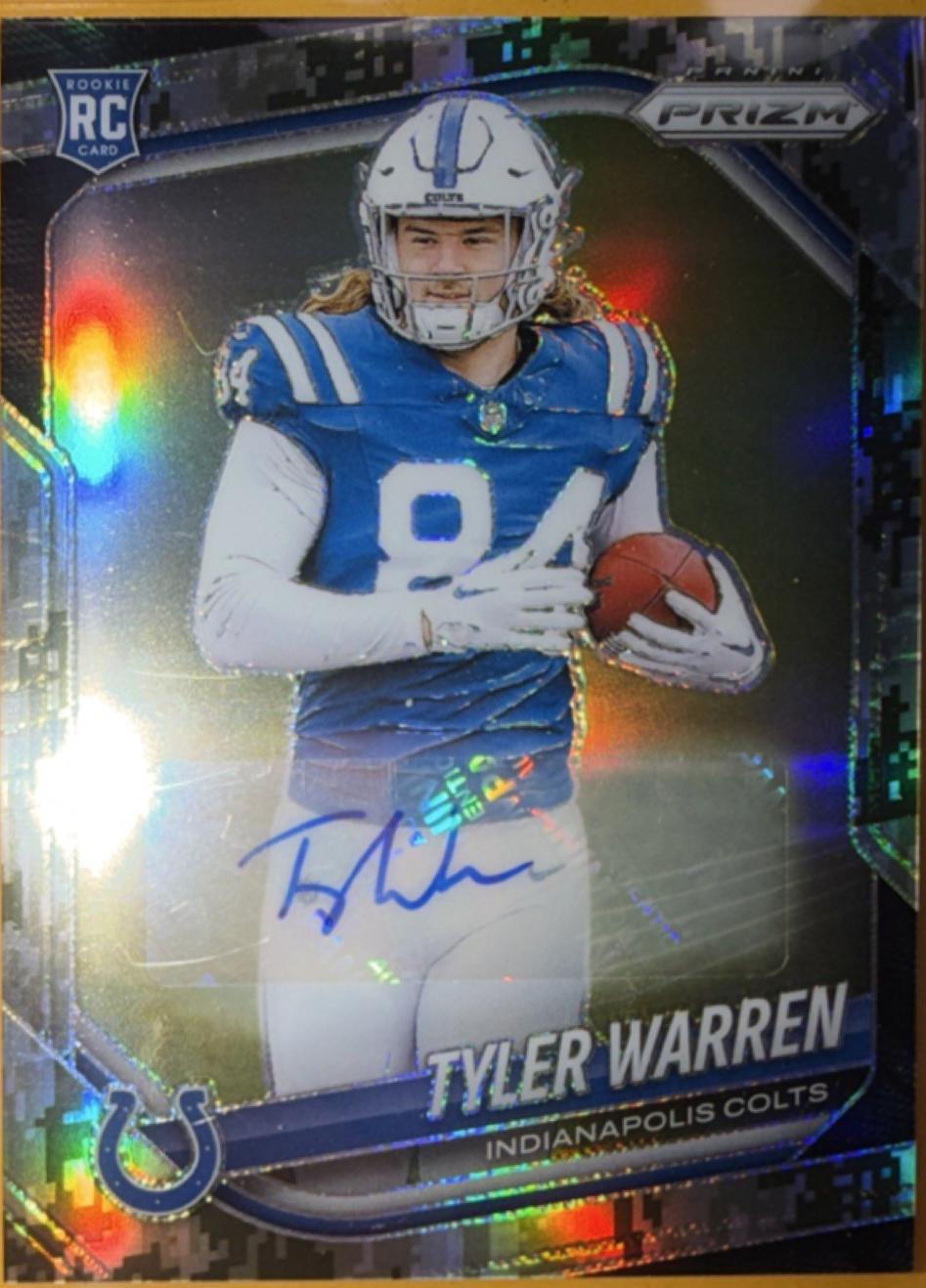 Tyler Warren [Autograph Camo] #339