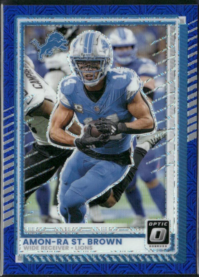 Amon-Ra St. Brown [Blue Mojo] #63