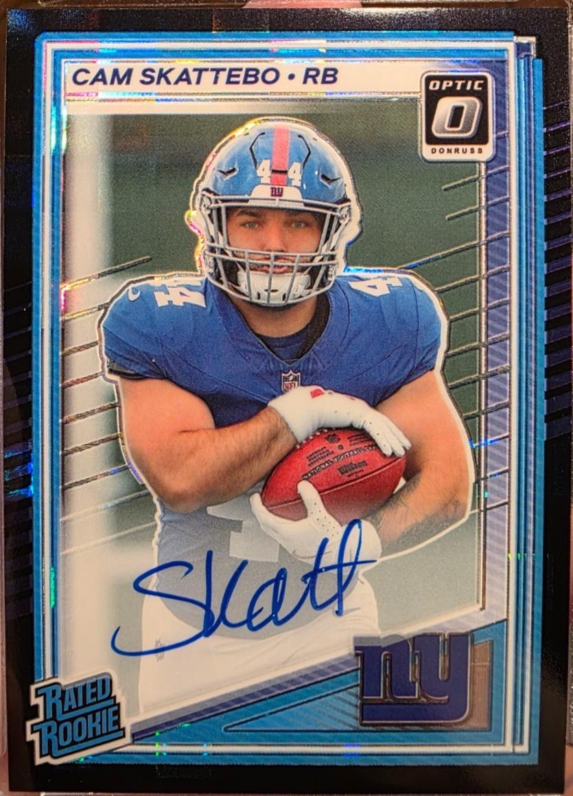 Cam Skattebo [Black Pandora RPS Autograph] #228