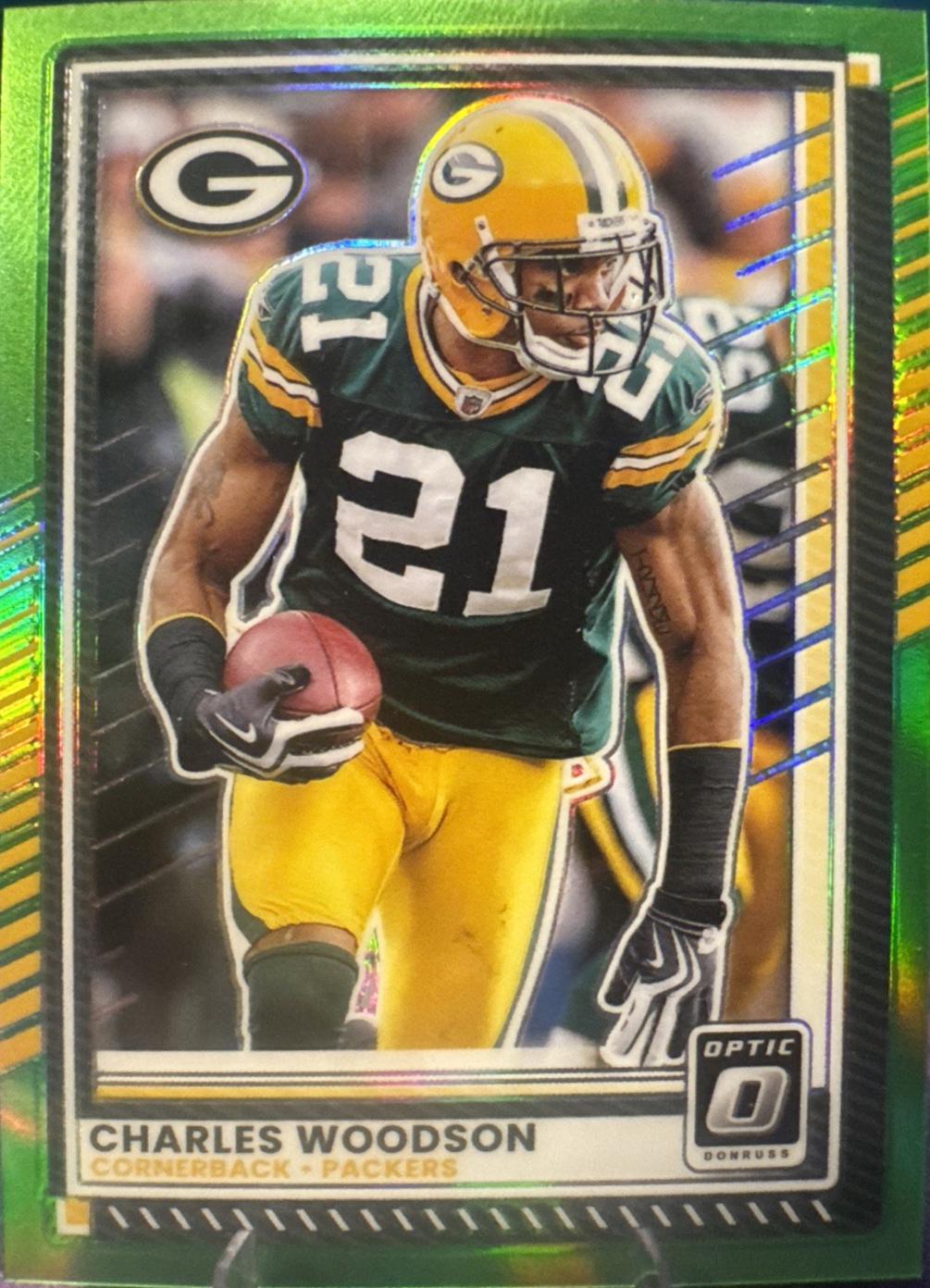 Charles Woodson [Neon Green] #103
