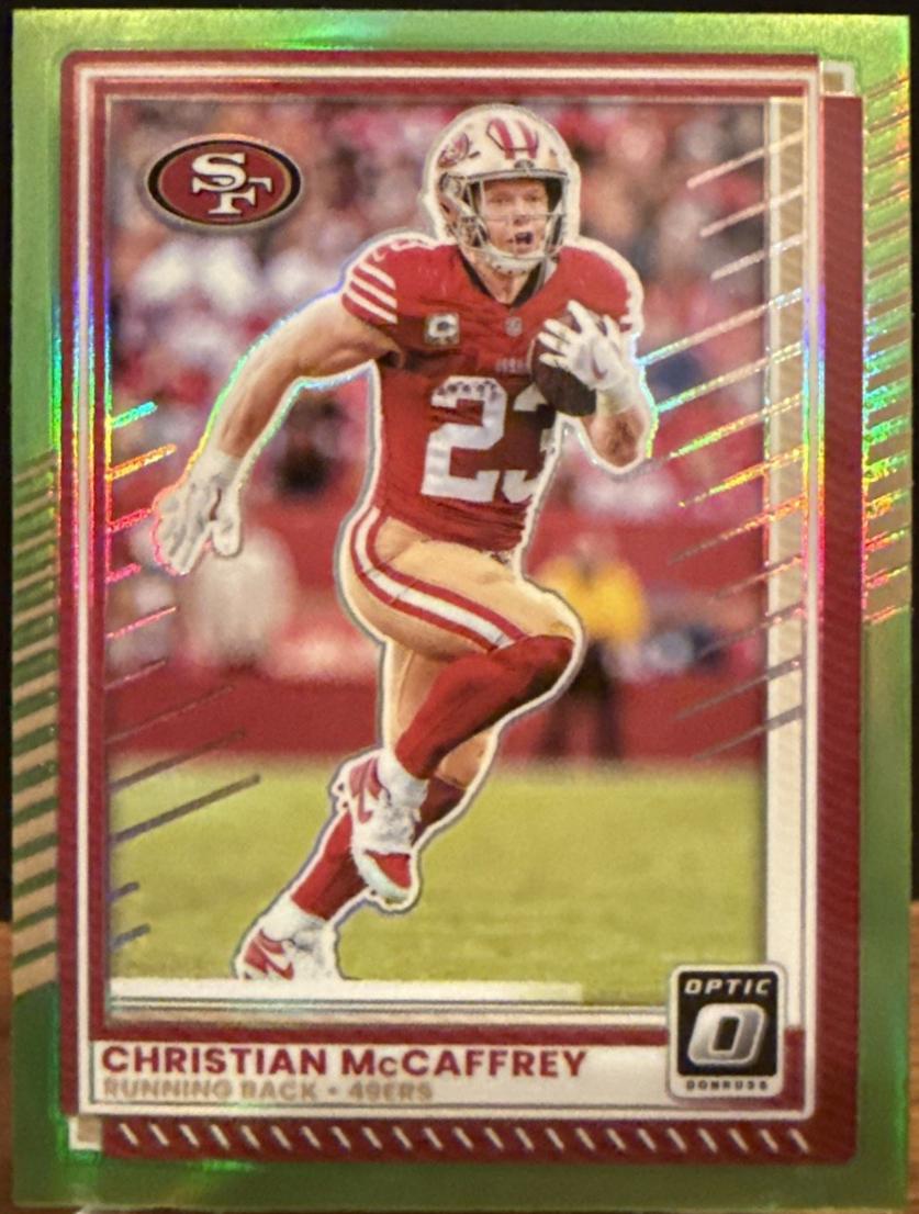 Christian McCaffrey [Lime Green] #119