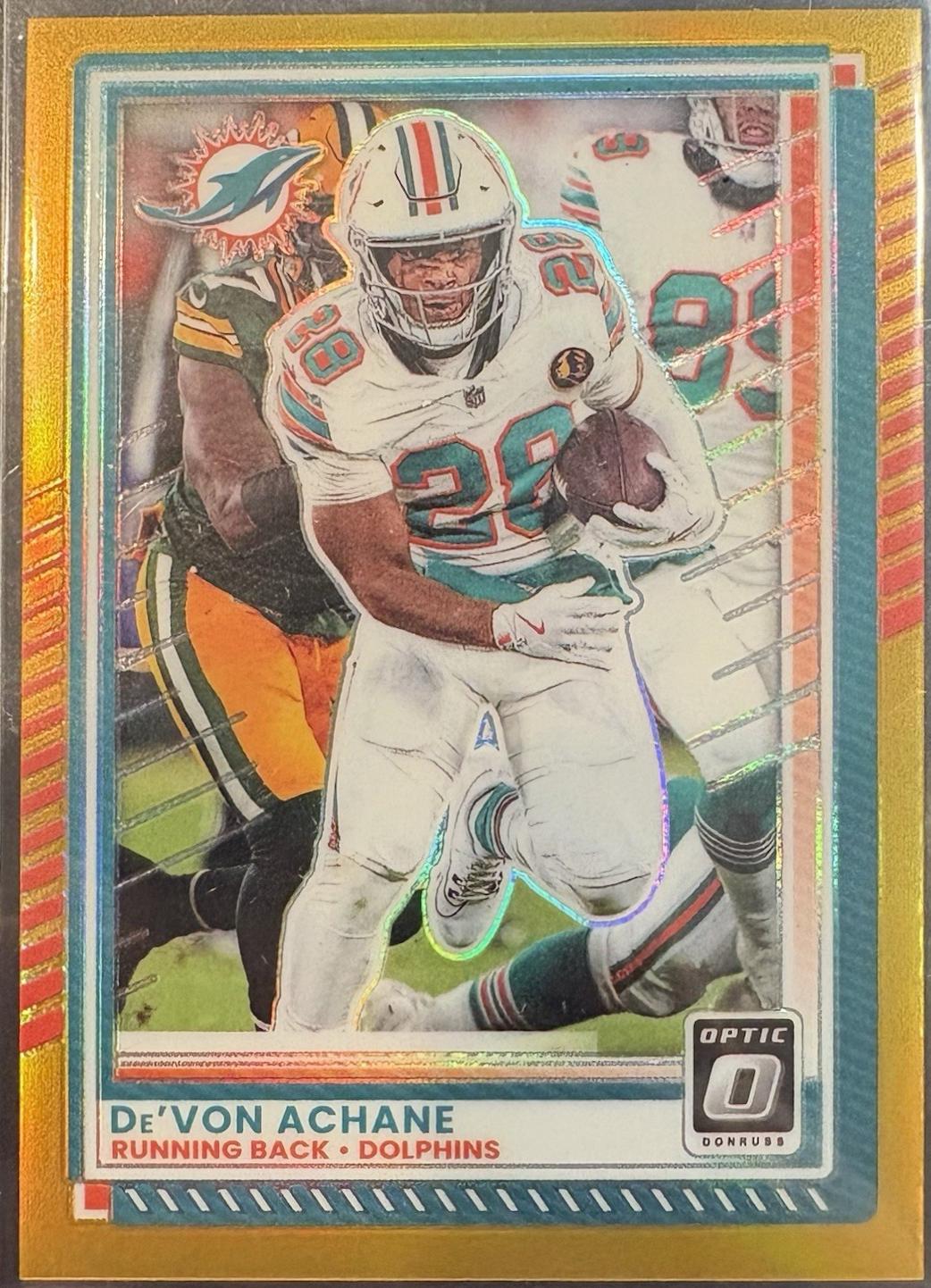 De'Von Achane [Gold] #86