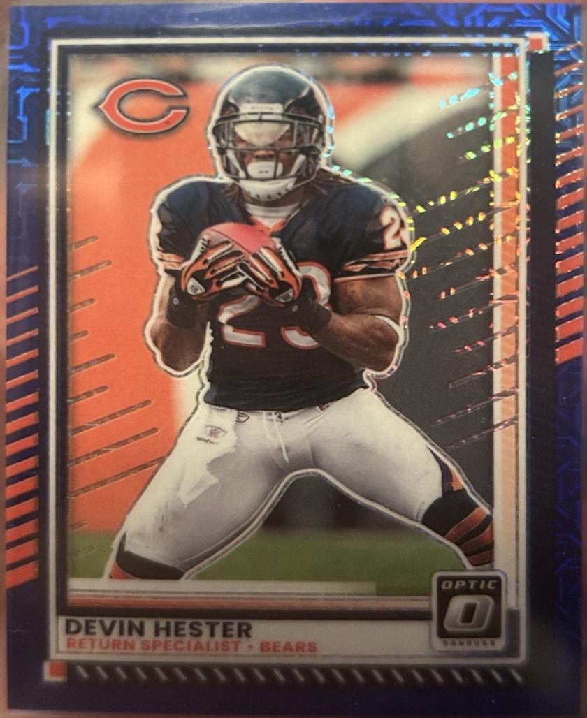 Devin Hester [Blue Mojo] #43