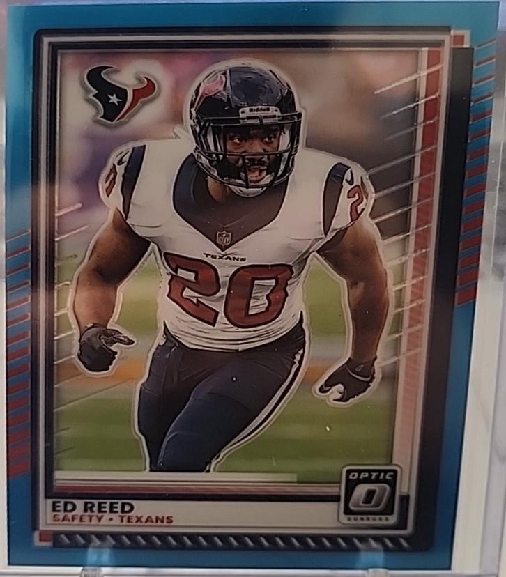Ed Reed [Neon Blue] #125