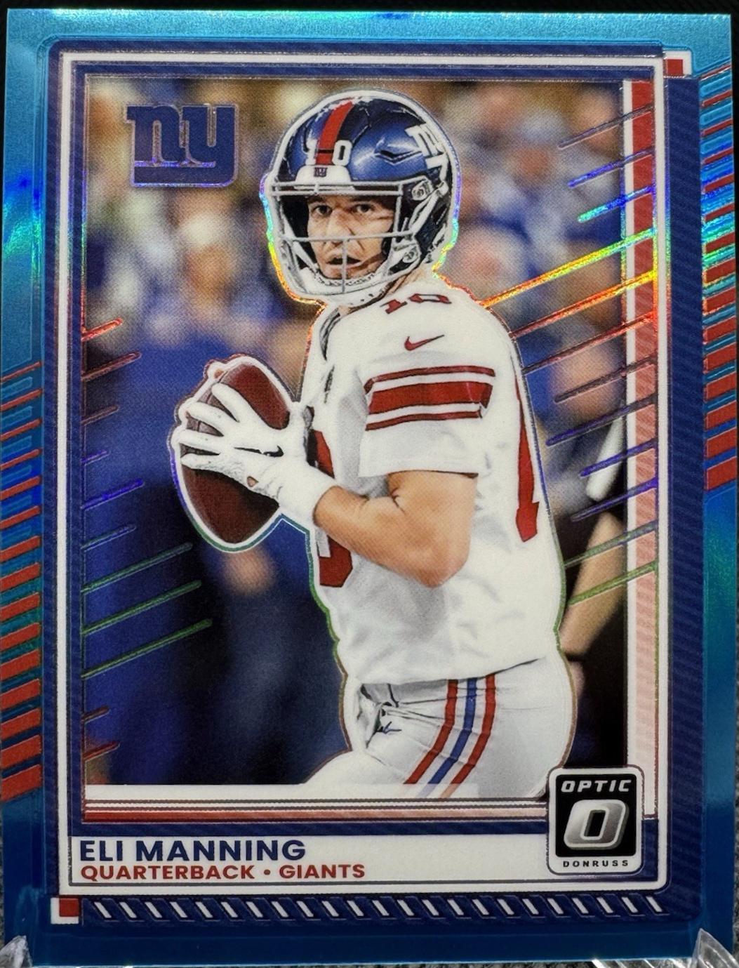 Eli Manning [Neon Blue] #184
