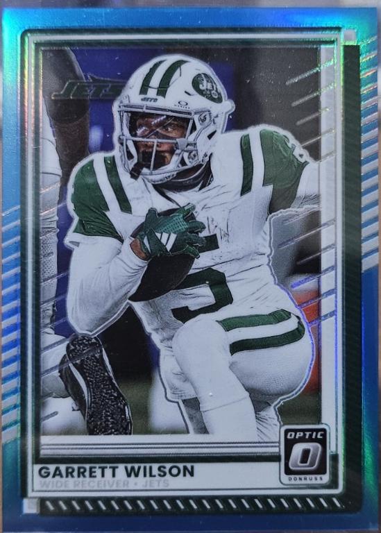 Garrett Wilson [Neon Blue] #95