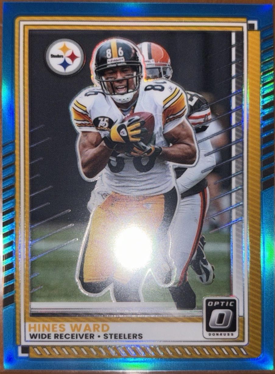 Hines Ward [Neon Blue] #12