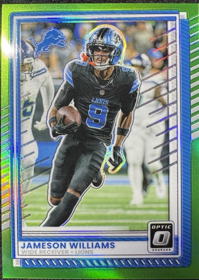 Jameson Williams [Neon Green] #10