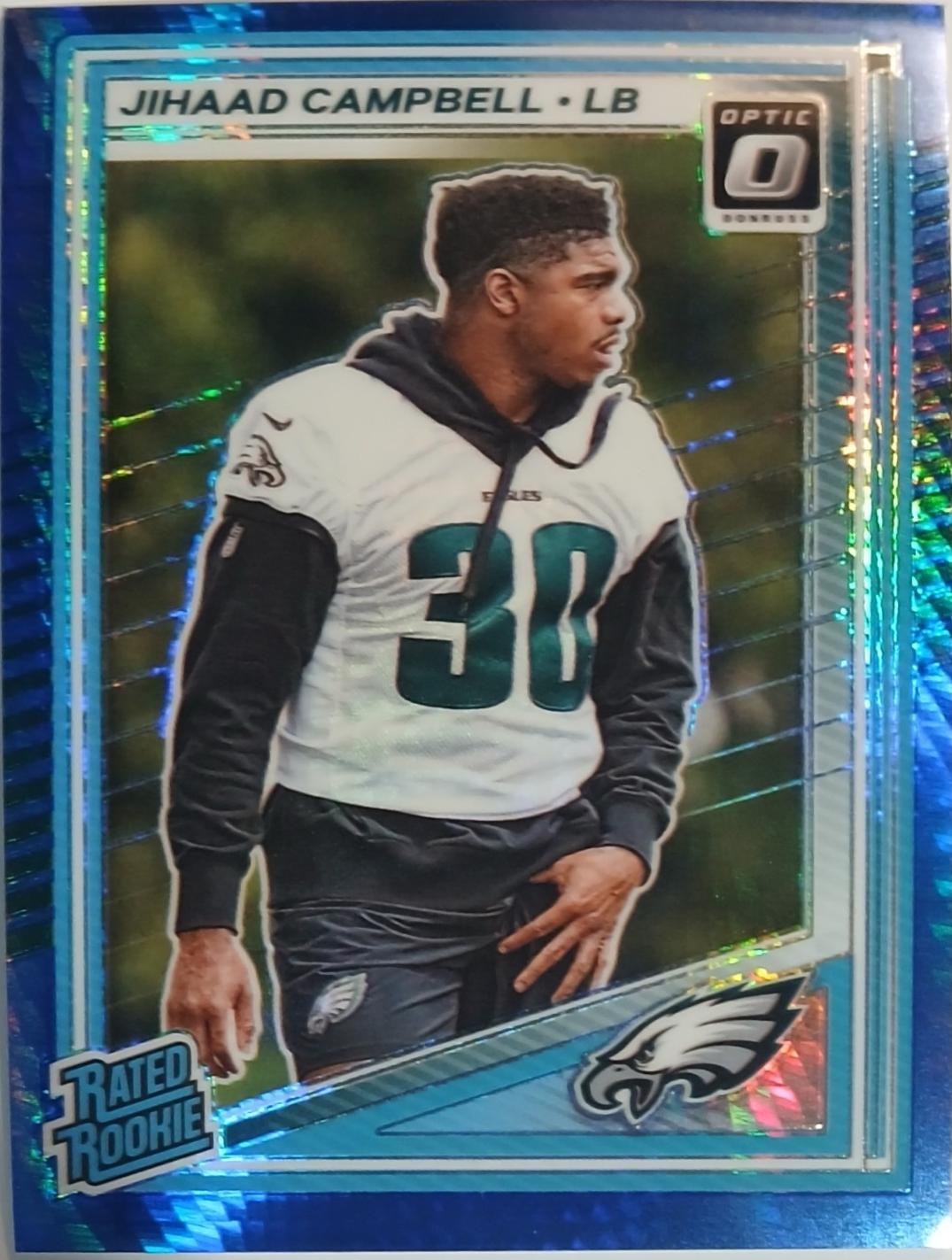 Jihaad Campbell [Blue Hyper] #266