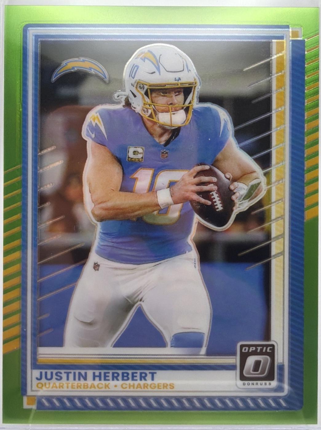 Justin Herbert [Lime Green] #109