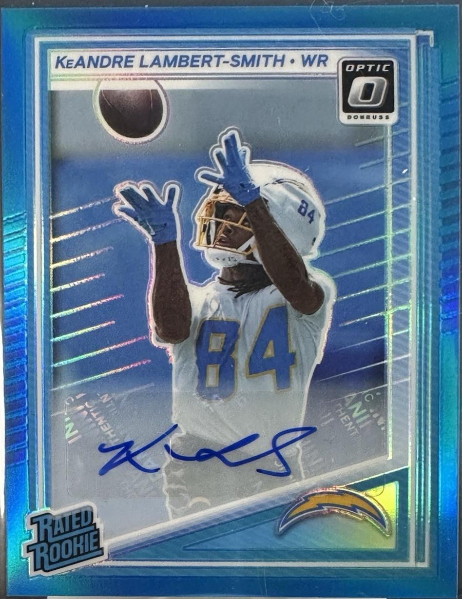 KeAndre Lambert-Smith [Neon Blue Autograph] #271