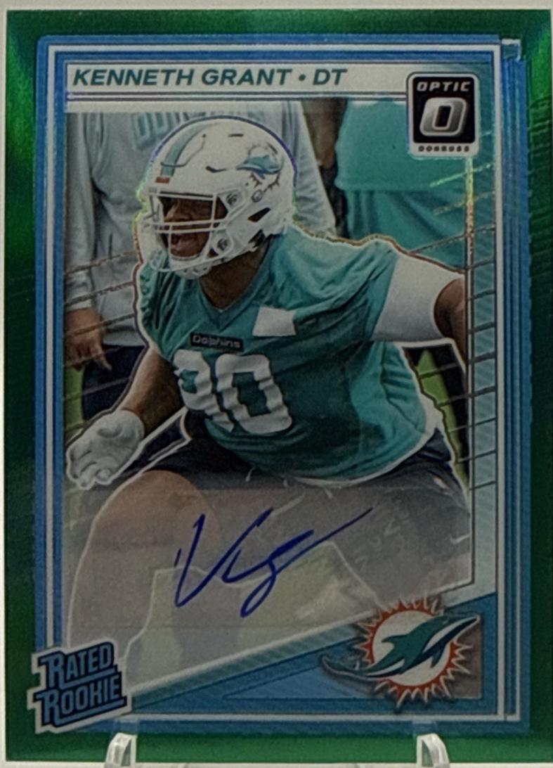 Kenneth Grant [Green Autograph] #216