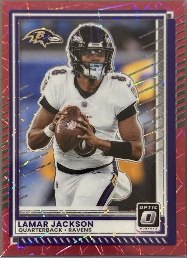 Lamar Jackson [Pink Velocity] #80
