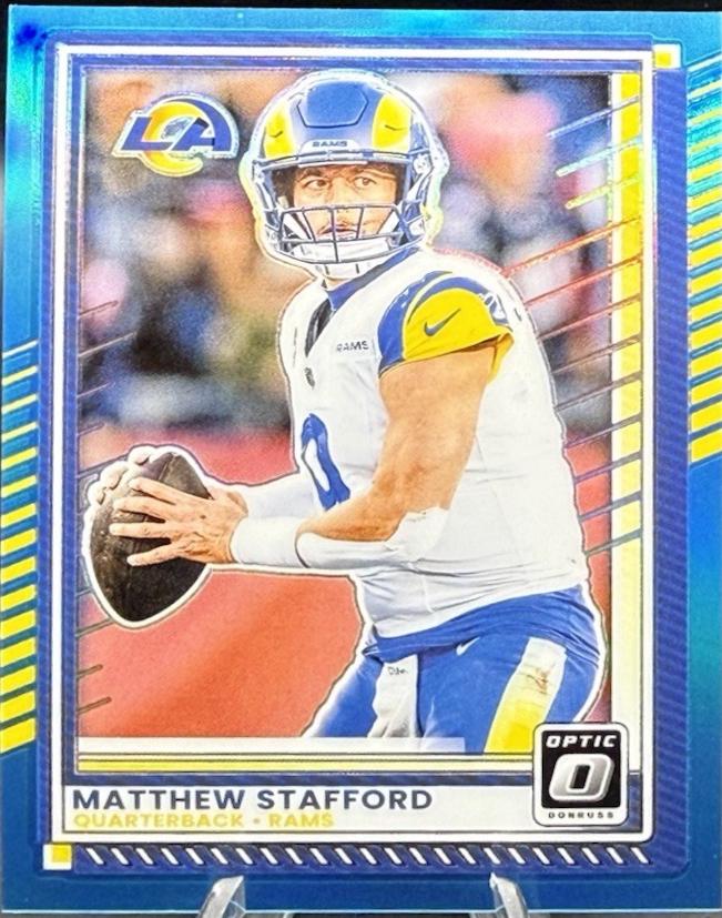 Matthew Stafford [Neon Blue] #198