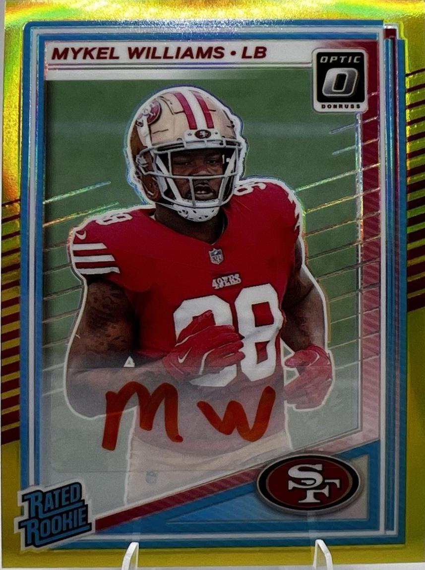Mykel Williams [Gold RPS Autograph] #210