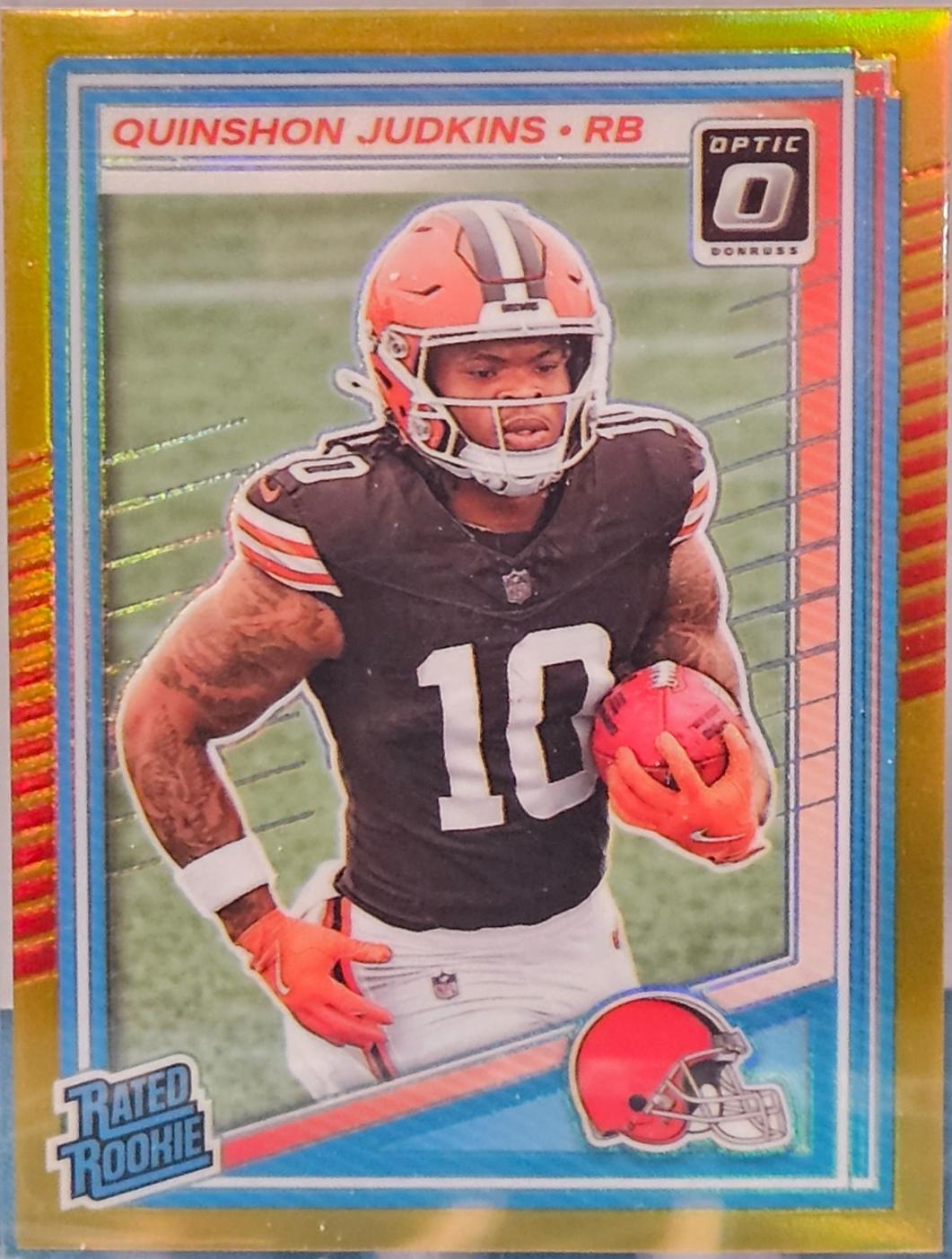 Quinshon Judkins [Gold] #252