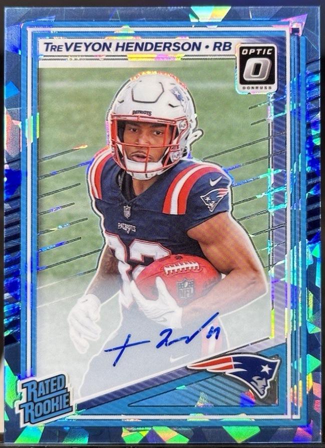 TreVeyon Henderson [Ice RPS Autograph] #248