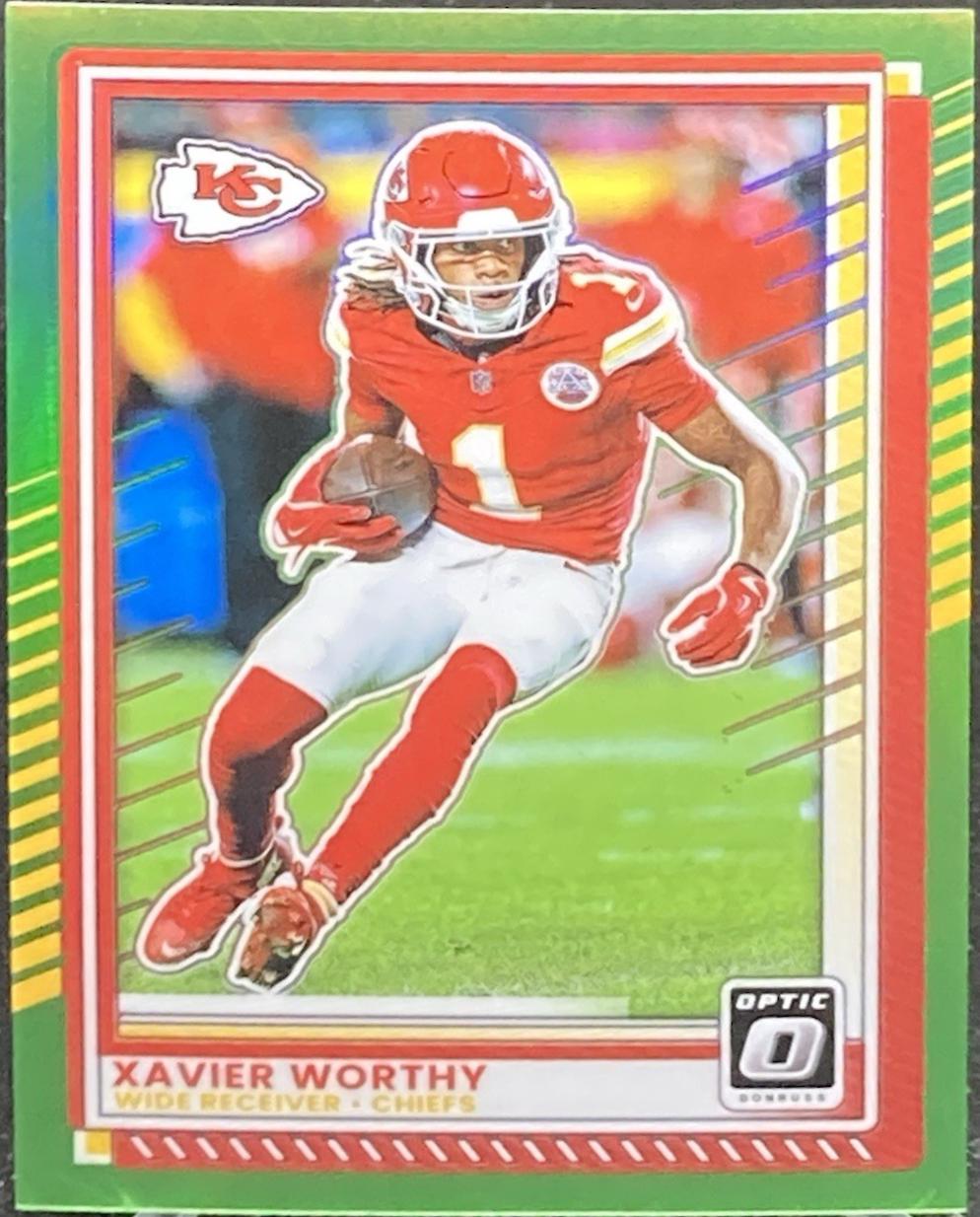 Xavier Worthy [Neon Green] #123