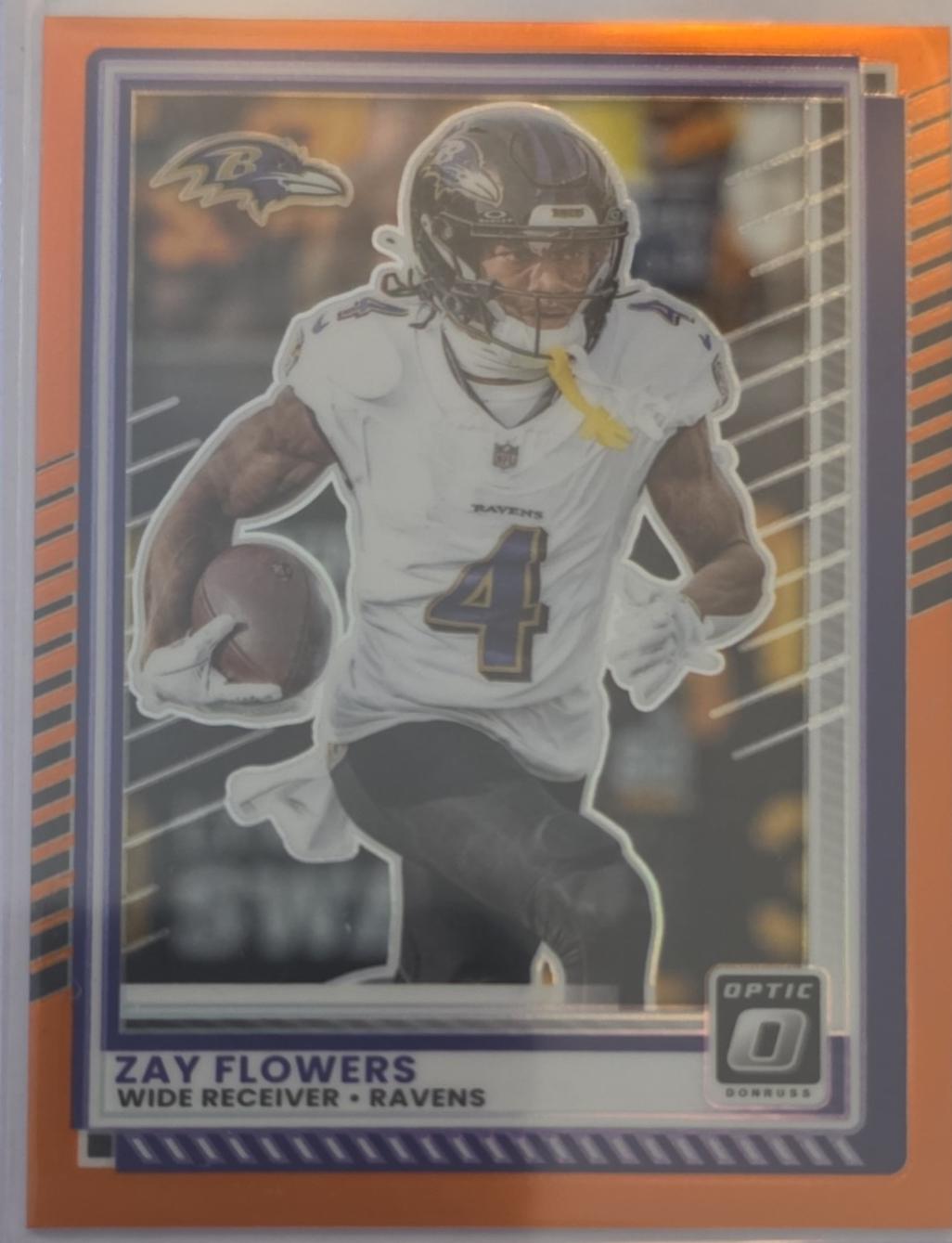 Zay Flowers [Orange] #120