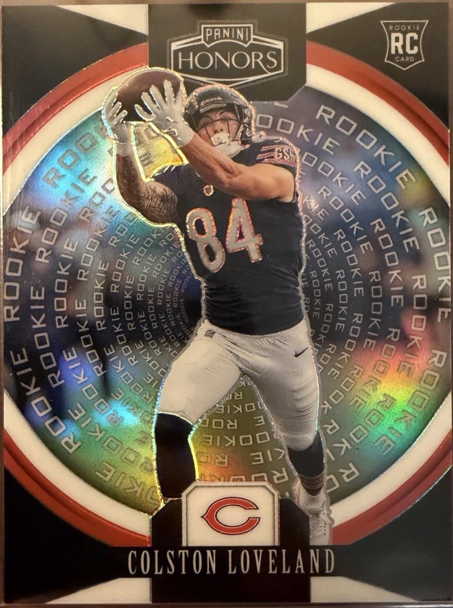 Colston Loveland [Red Rookie Signature] #34