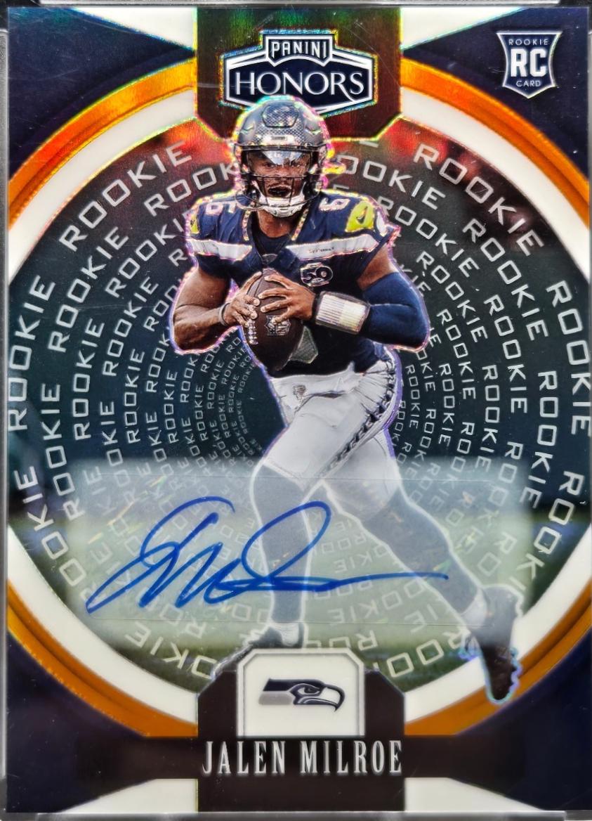 Jalen Milroe [Orange Rookie Signature] #59