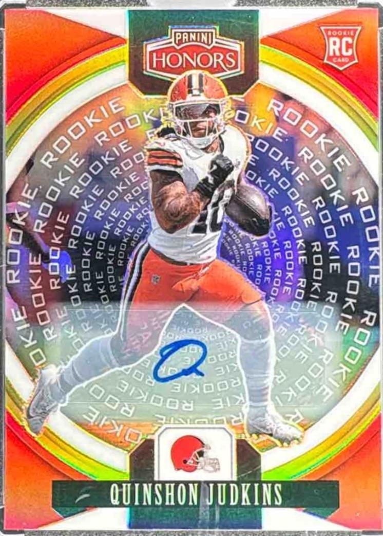 Quinshon Judkins [Green Rookie Signature] #37